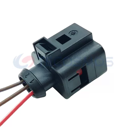 Wire Harness Plug of Automobile Waterproof Connector 3 Pin Female 1J0973723 - image 4